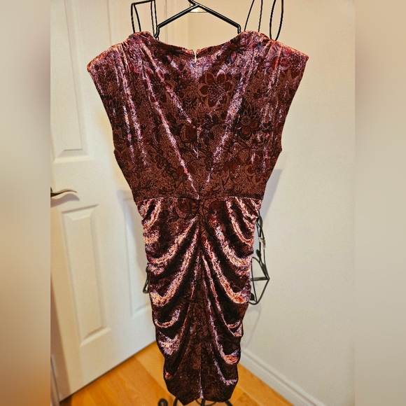 NWT Velvet Rushed Mini Dress‎ - Picture 6 of 9